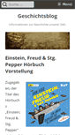 Mobile Screenshot of geschichtsinfos.de